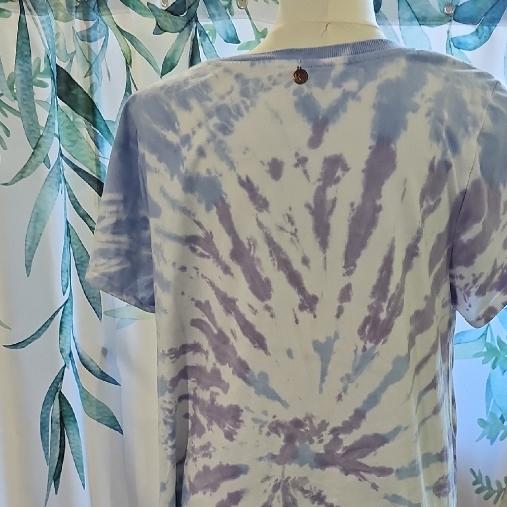 Lane Bryant LIVI Tie-Dye Swing Dress - Picture 11 of 13